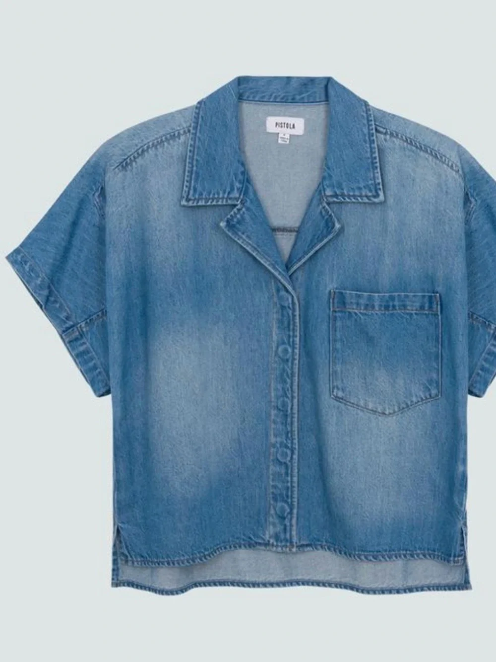 Pistola Denim Della Camp Shirt - Vista - Picture 5 of 5